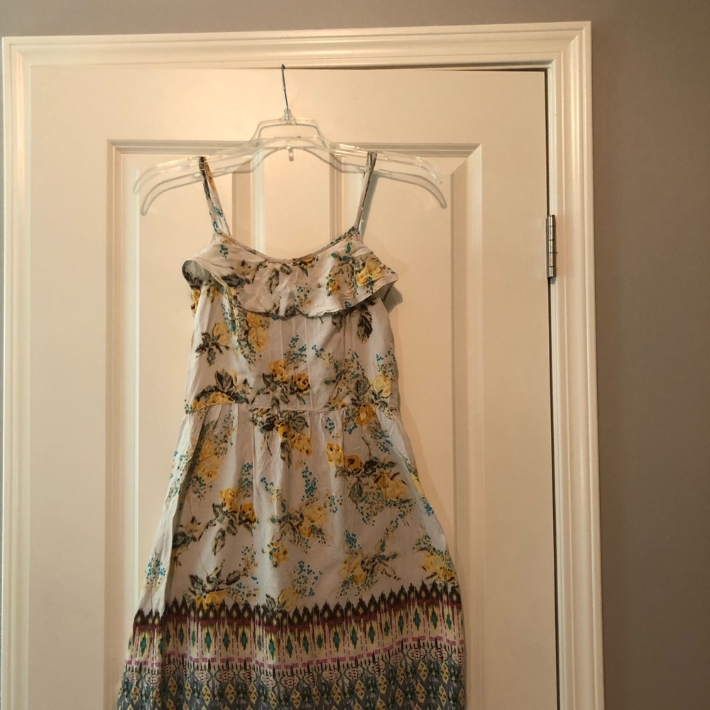Target- Xhiliration Spaghetti Strap Floral Summer Dress-Size Medium!